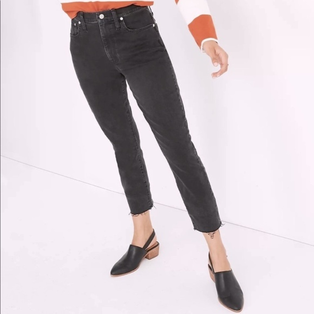 Madewell High-Rise Slim Boyjean In Lunar Wash